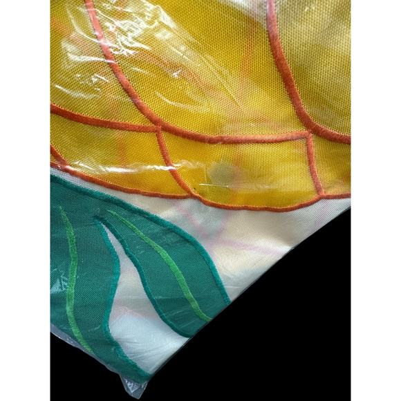 Vtg Artistic Flags PINEAPPLE Decor 28”x40” Garden Summer Day Tropical Yard Party - Picture 11 of 12